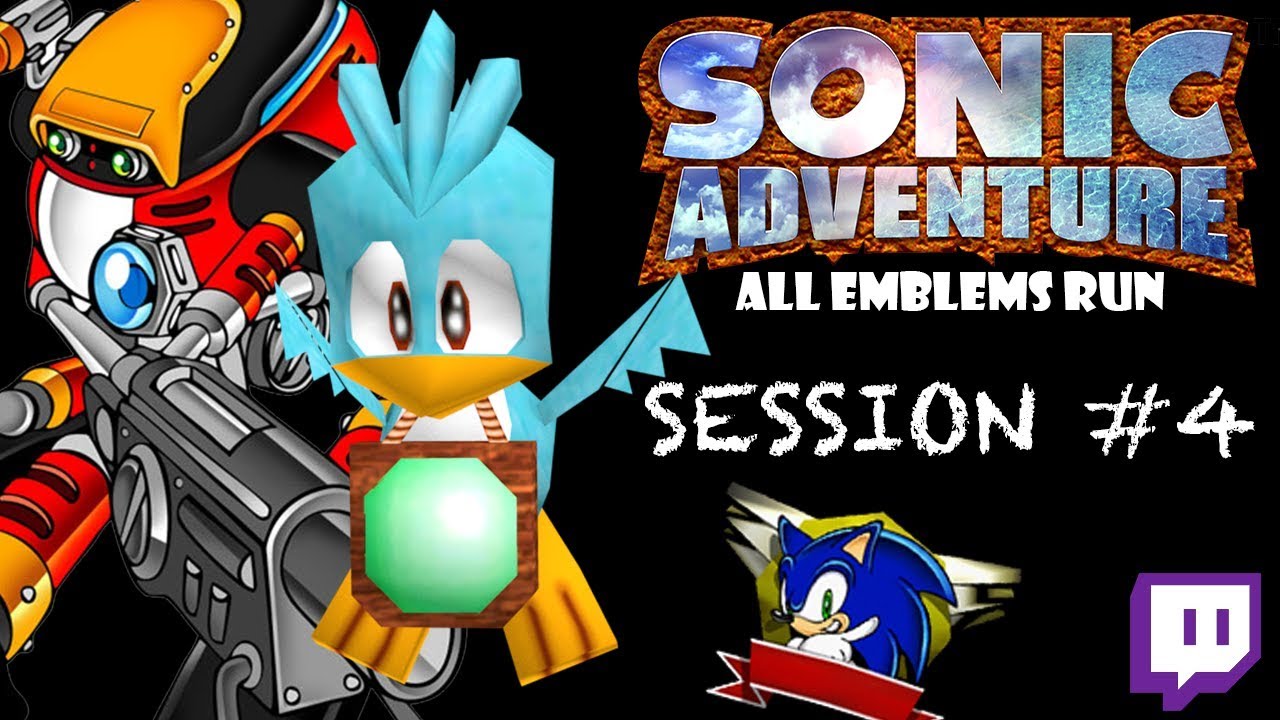 Twitch: Sonic Adventure - All Emblems: Session #4