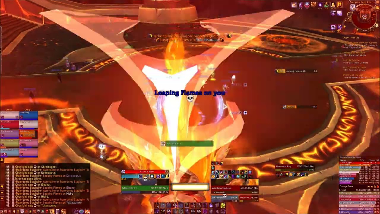 Sovereign v. Heroic Majordomo Staghelm (Mage DPS POV)