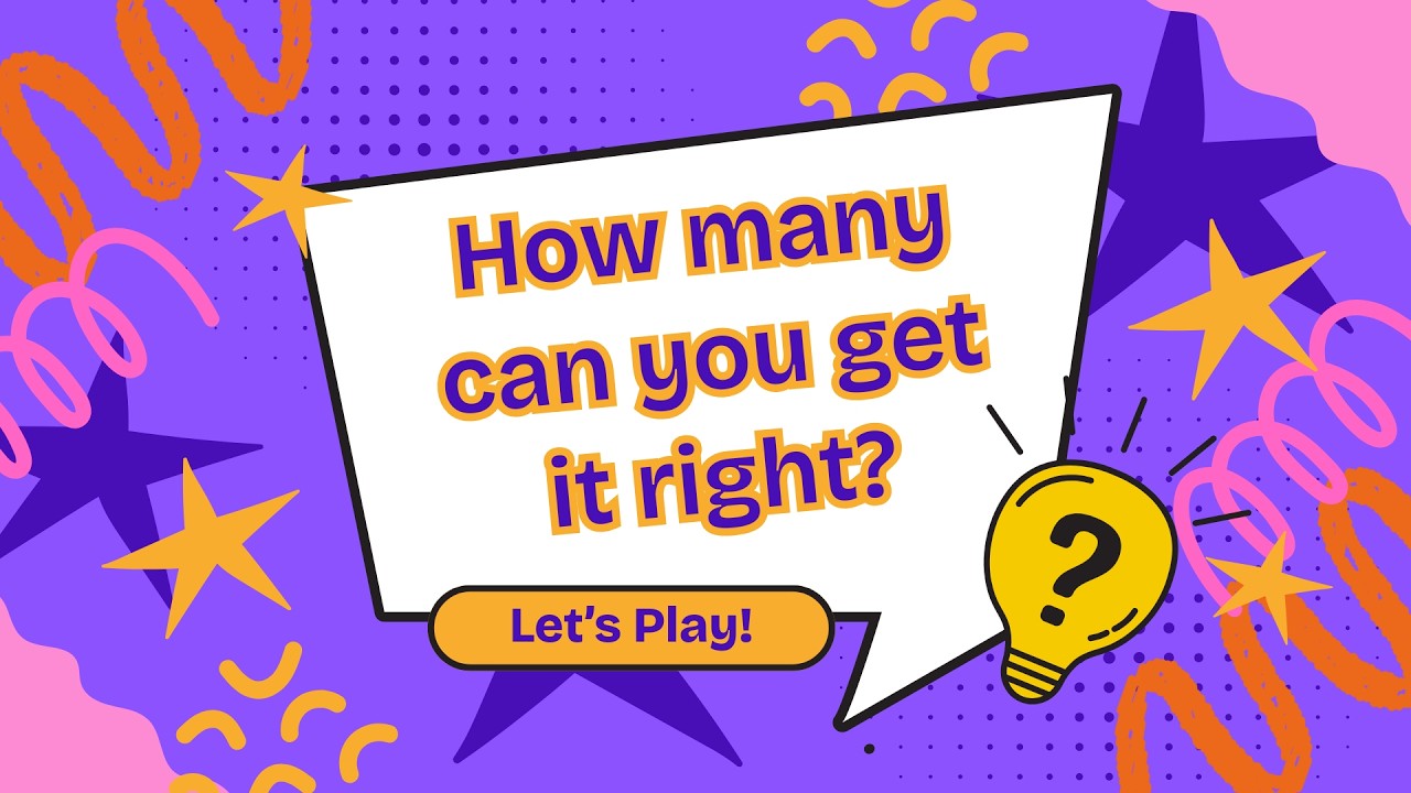 Can You Beat This 20-Question General Knowledge Quiz? ⏱️
