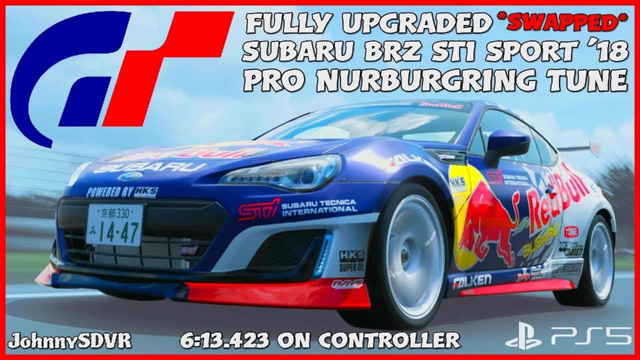 Gran Turismo 7 - Swapped Subaru BRZ STI Sport '18 Pro Tune | Nurburgring Setup | #GT7