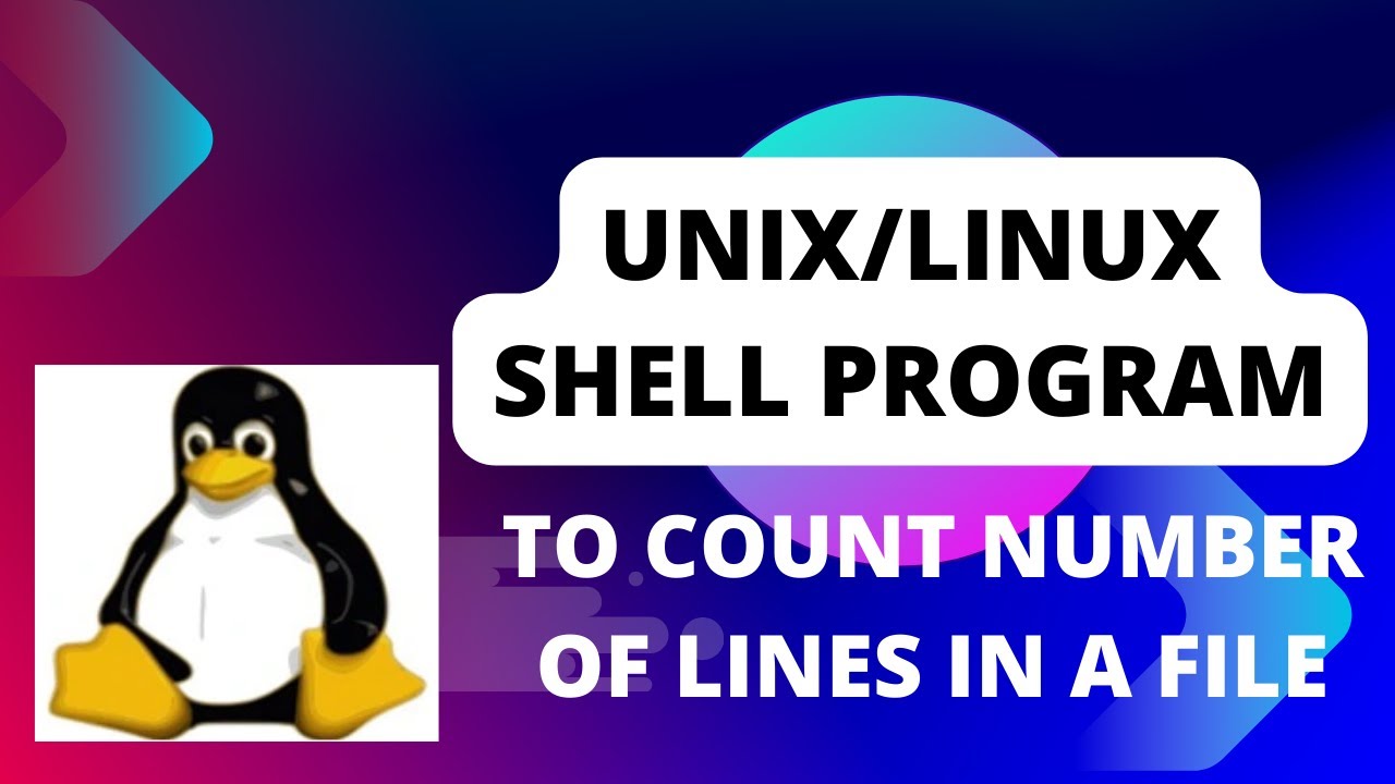 Shell script to count the number of lines in a file Part-33