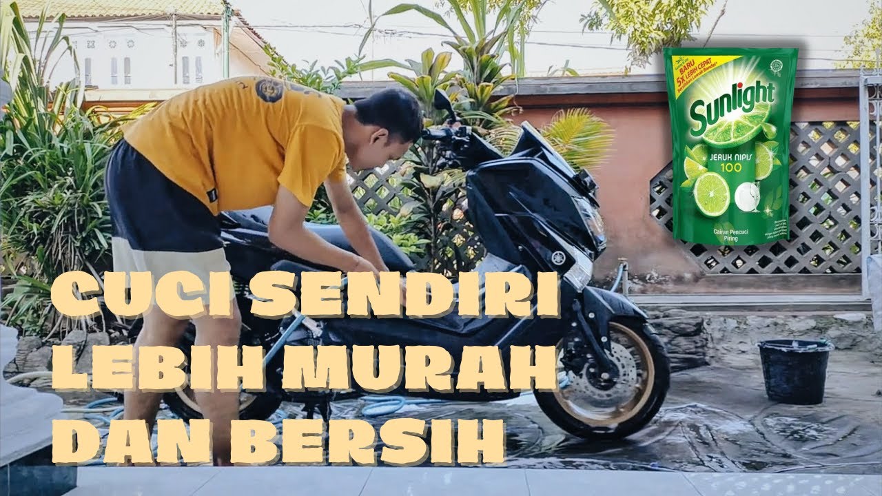 WOW! CUCI MOTOR NMAX SAMPAI KINCLONG HANYA BERMODALKAN 30rb