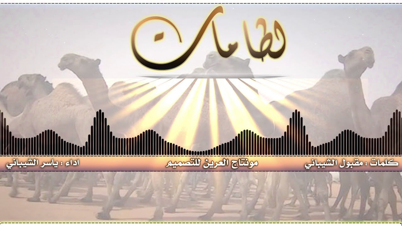 لطامات | كلمات الشاعر مقبول الشيباني اداء ياسر الشيباني مونتاج العرين للتصميم