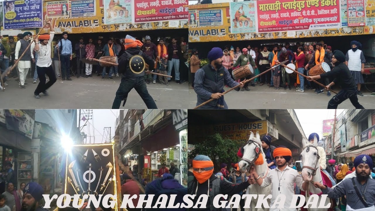 Nagar Kirtan In Meerut 2026 || Gurupurab || Shri Guru Gobind Singh Ji || Young Khalsa Gatka Dal ||