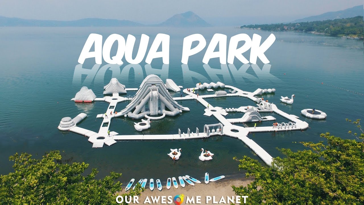 Aqua Park in Taal Lake! (Club Balai Isabel, Taal Batangas, Philippines)