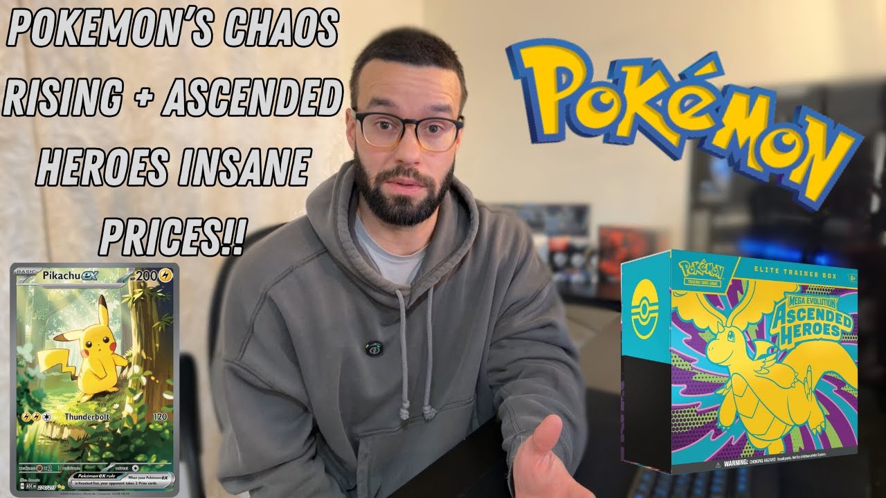 Pokémon's Chaos Rising + Ascended Heroes INSANE Prices!!