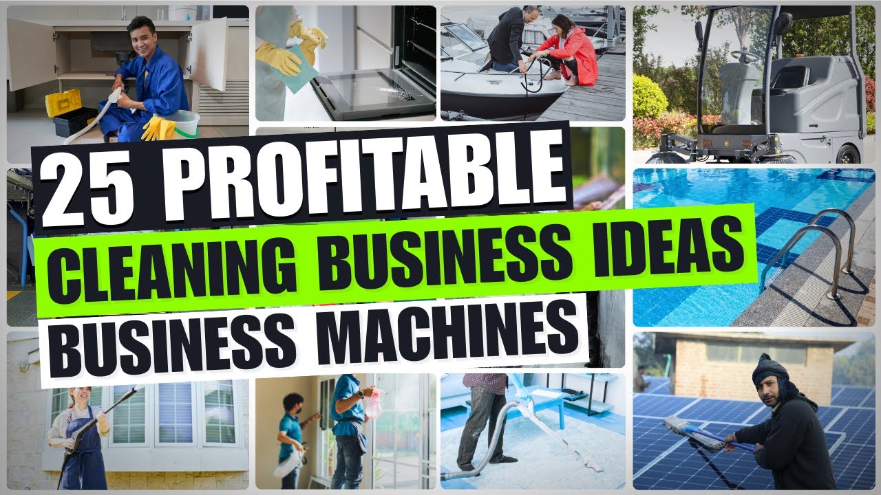 📈25 Best Cleaning Business Ideas | Start Your Own Cleaning Service