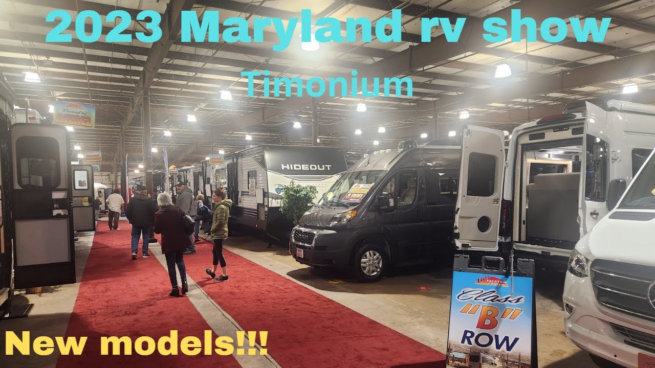 New models arrive at the 2023 Maryland rv show Timonium