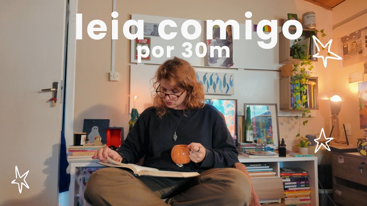 sua companhia para leitura/estudo  📖  | read with me (tempo real)