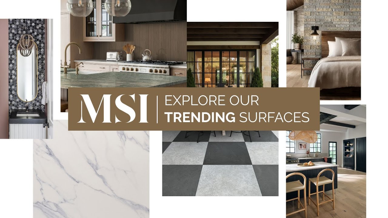 Explore 2026 Design Trends | MSI Surfaces
