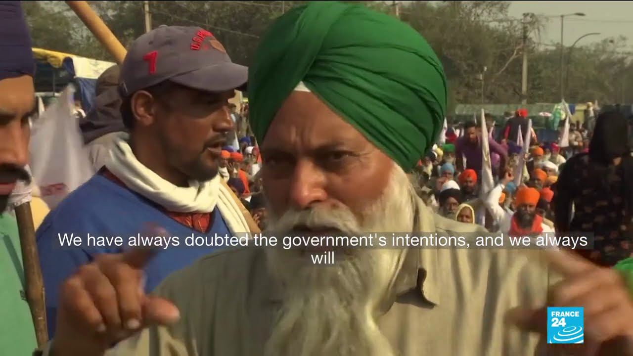 Indian farmers dig in over agricultural reform protests