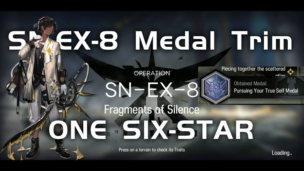 SN-EX-8 Medal Trim | Ultra Low End Squad | Stultifera Navis | 【Arknights】