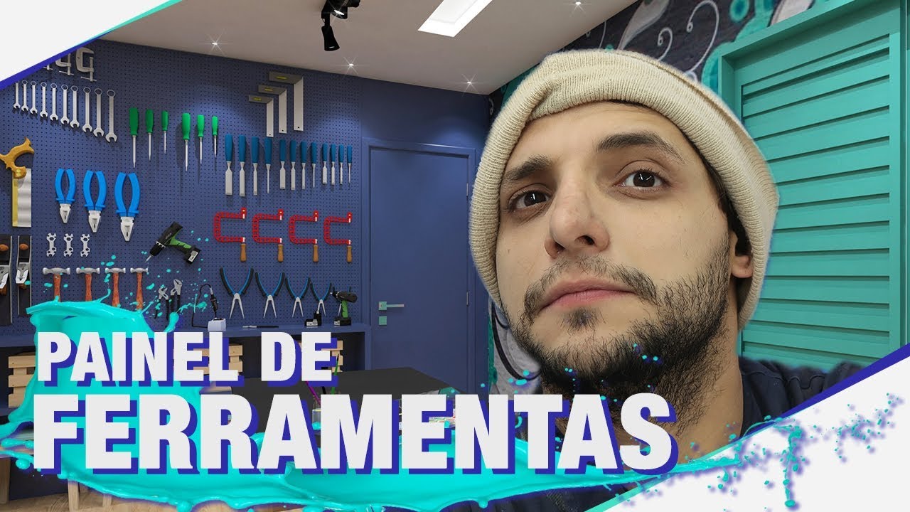 FIZEMOS UM PAINEL DE FERRAMENTAS MUITO TUMBLR - DIY I TEMP03EP24