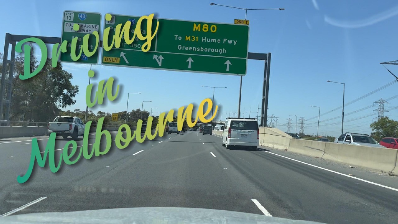 Driving in Melbourne - Happy (Heavy Traffic) Friday | Beautiful Traffic on Both Sides