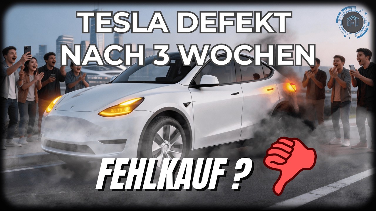 TESLA Model Y nach 3 Wochen DEFEKT! 😱 Fehlkauf? DI_A139 Schaden & Service-Check
