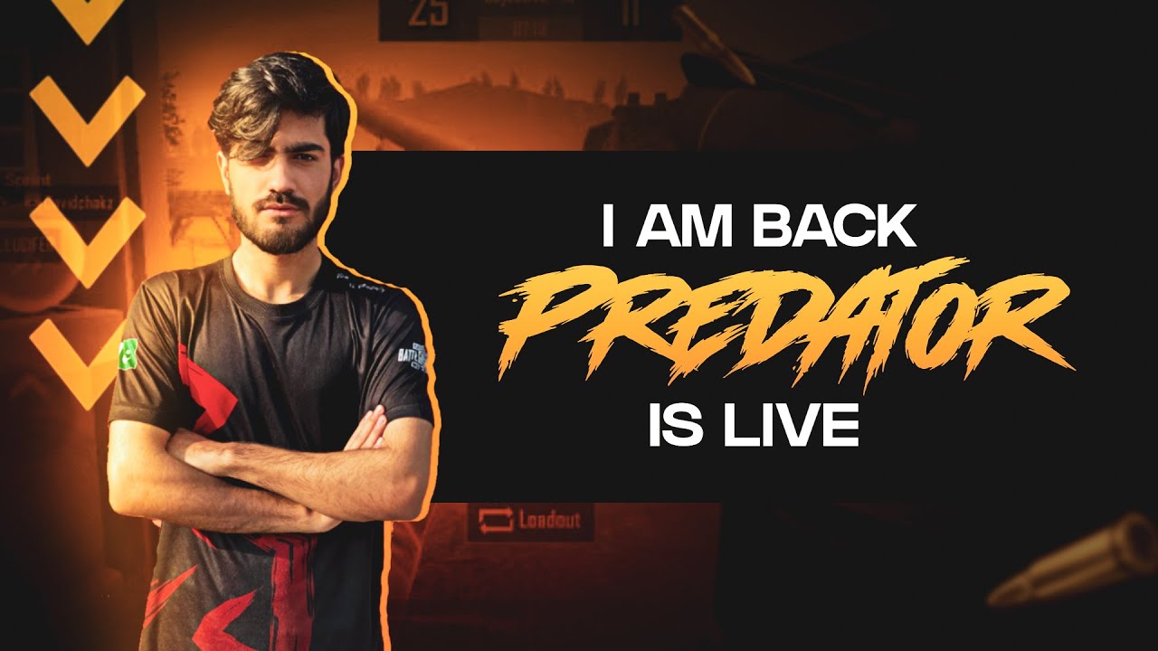 Playing PUBG After Years  -  Predator is Live