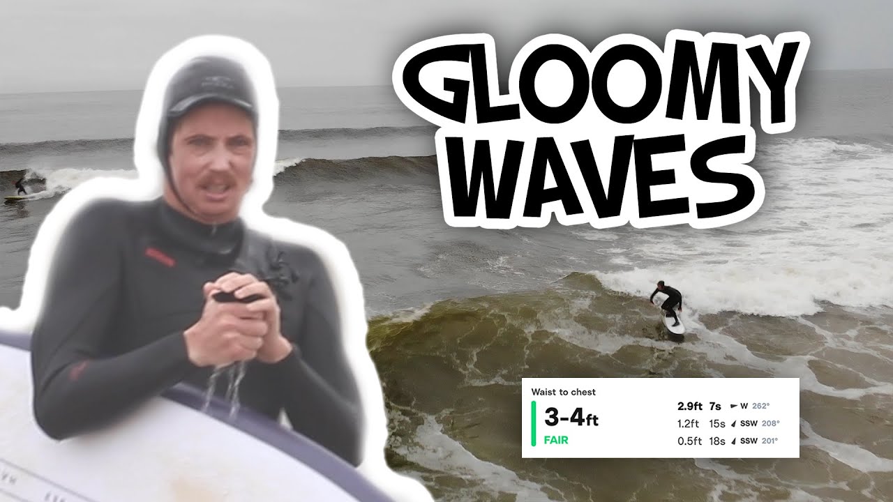 SURFING FREEZING WAVES IN SAN DIEGO 🥶🏄&zwj;♂️