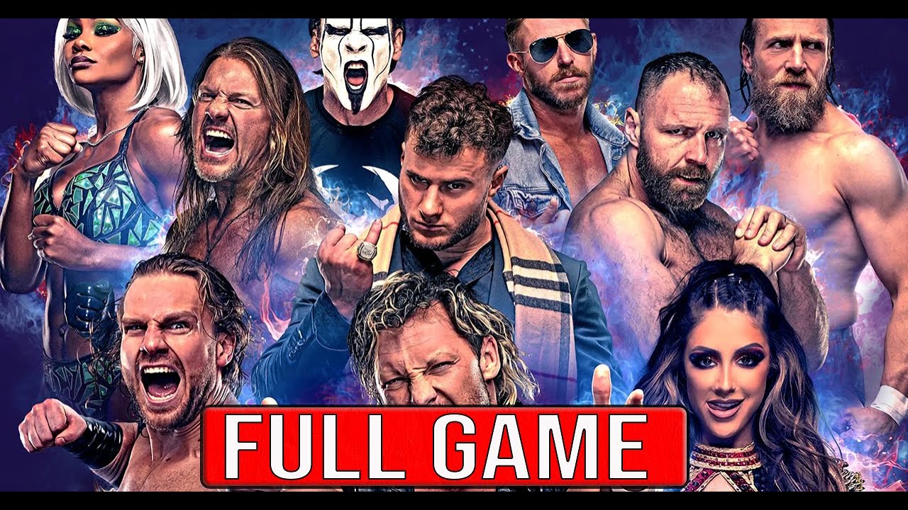 AEW FIGHT FOREVER Full Gameplay Walkthrough - No Commentary 4K (#AEWFightForever Full Game)