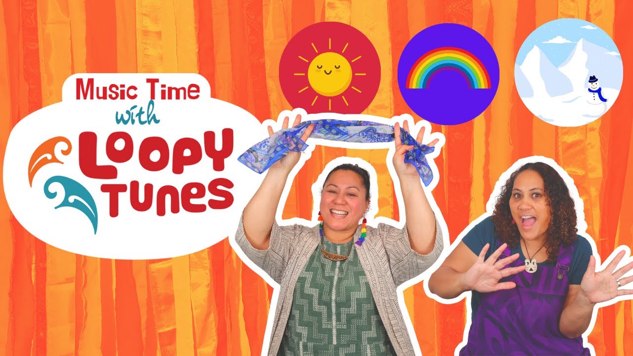 Episode 24 | Whiti Mai Te Rā | Scarf Song | Weather | Bilingual Māori | Music and Movement