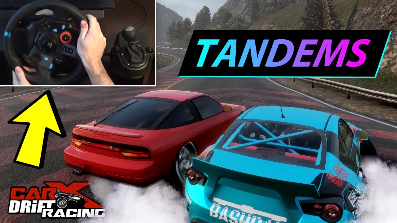 CarX Drift Racing Online Tandems & Cops - G29 PC gameplay 2020