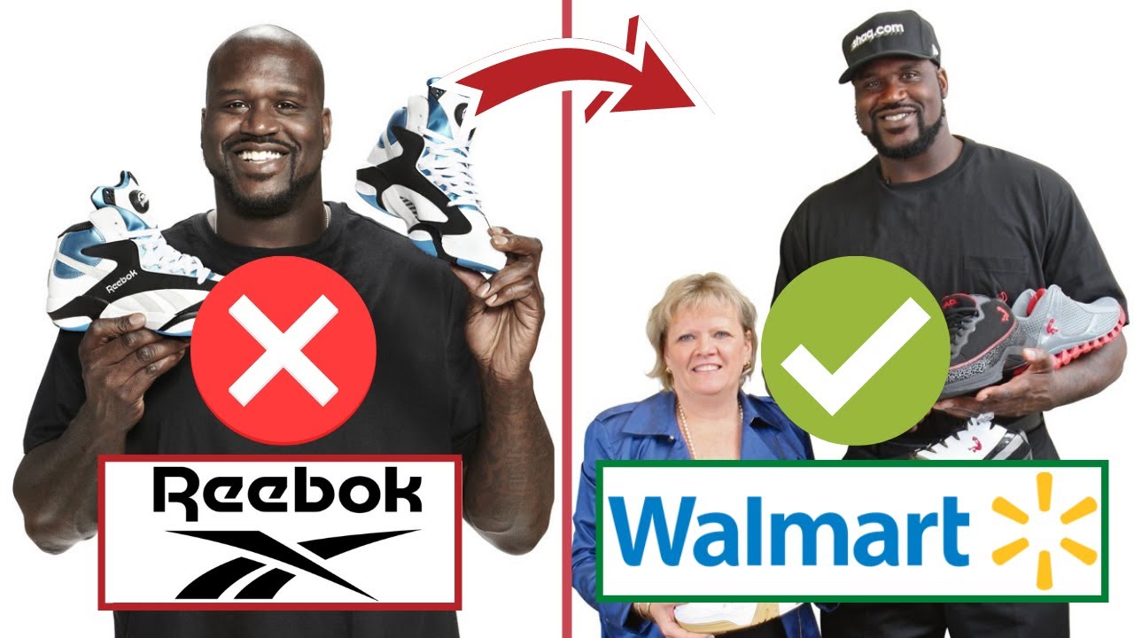 La Razon Shaq DEJÓ Reebok y Se Fue CON WALMART😱
