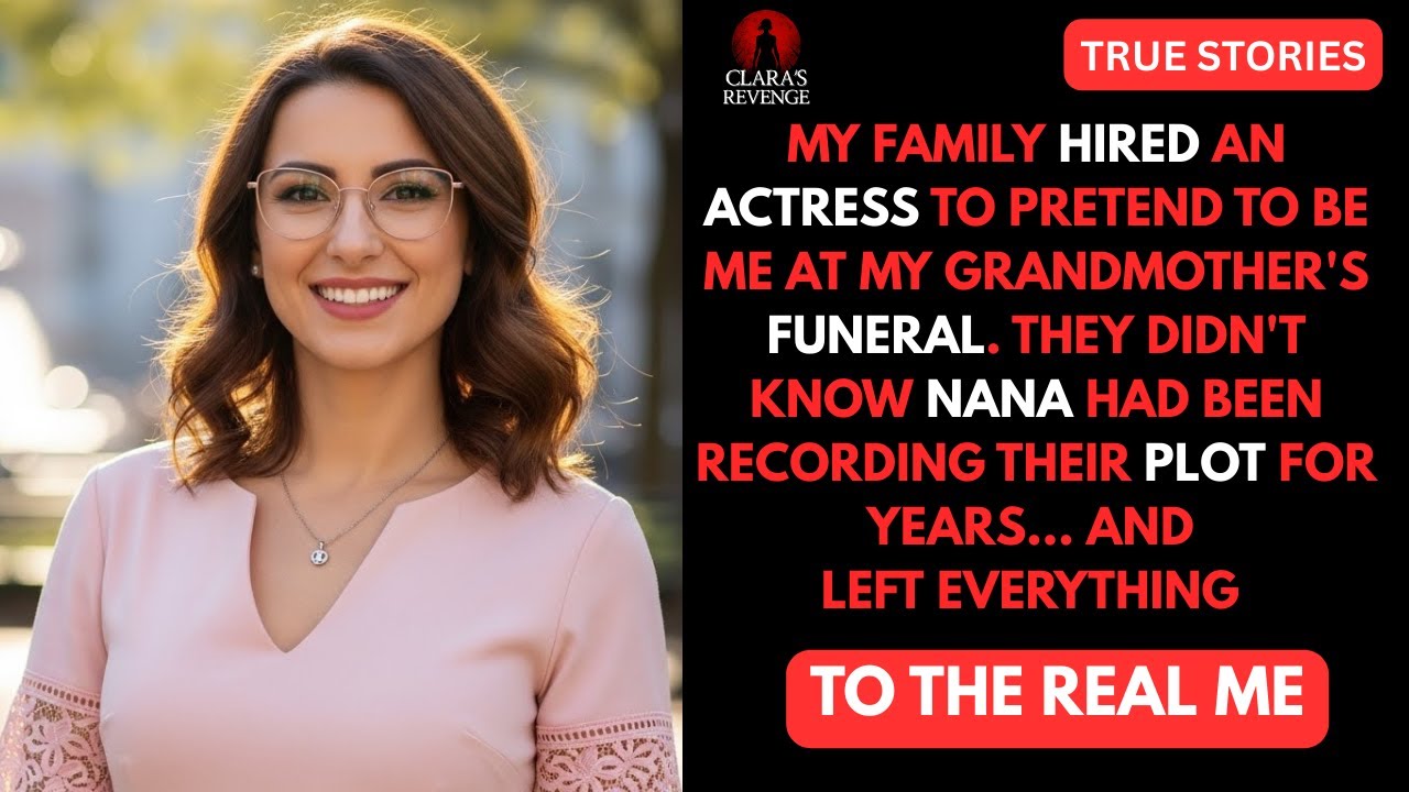 My family hired an actress to pretend to be me at my grandmother's funeral. They didn't know Nana...