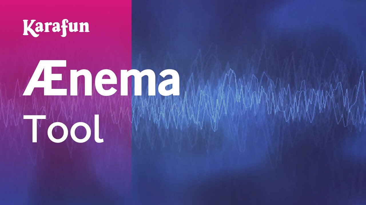 Ænema - Tool | Karaoke Version | KaraFun