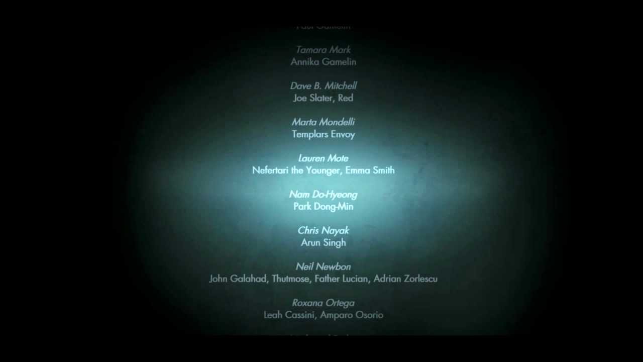 The Secret World Voice Actor Credits