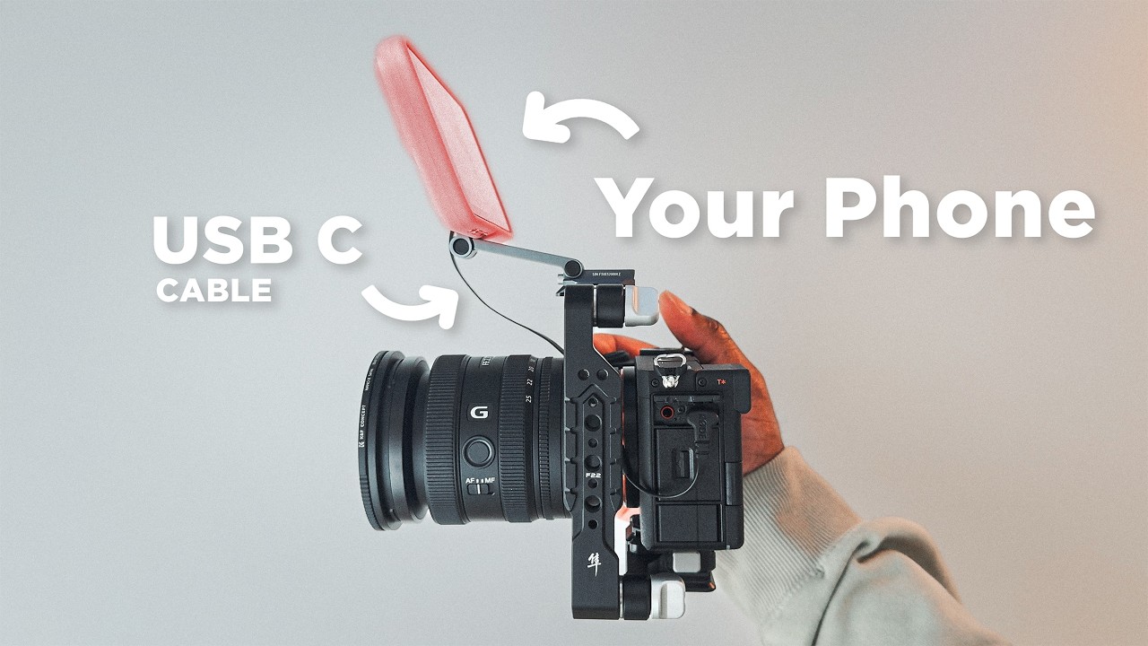 This FREE App Makes Your Phone a Pro Camera Monitor
