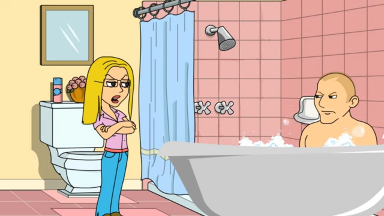 Childish Dad refuses to get out of the bath
