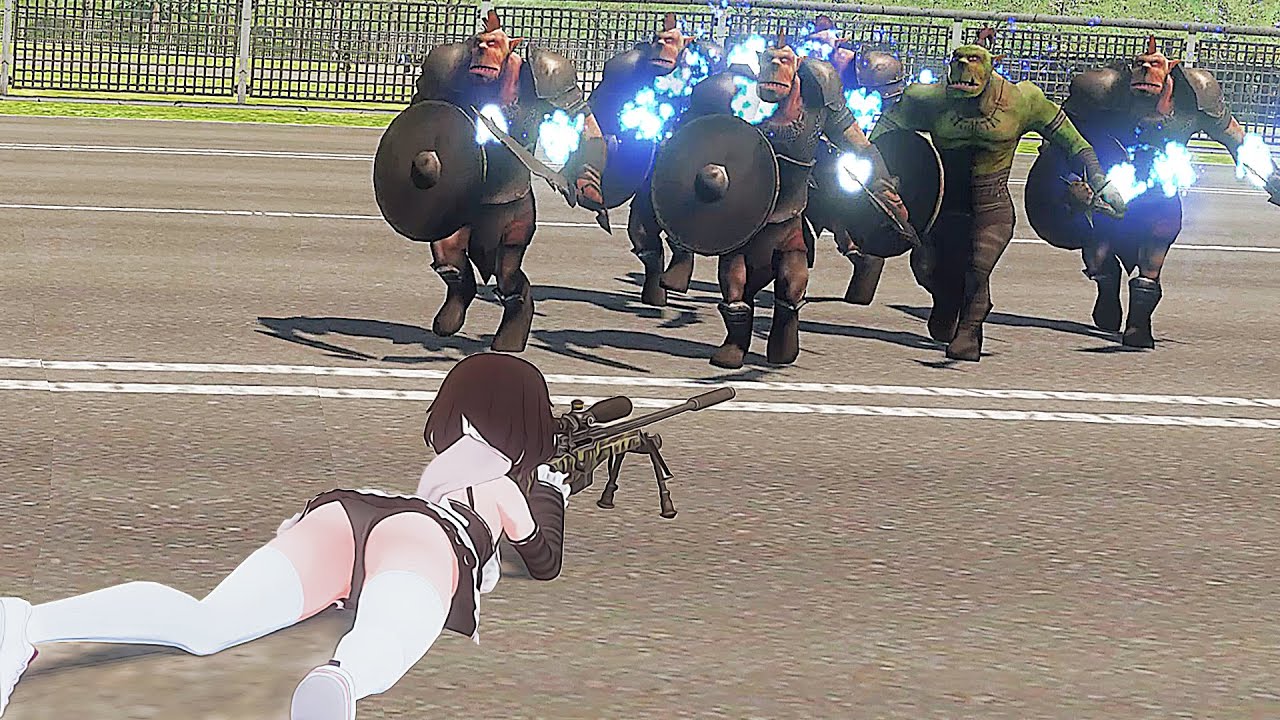 Post Apocalypse Looter Shooter but it's 1,000,000 ORKS vs 1 Tactical Doll