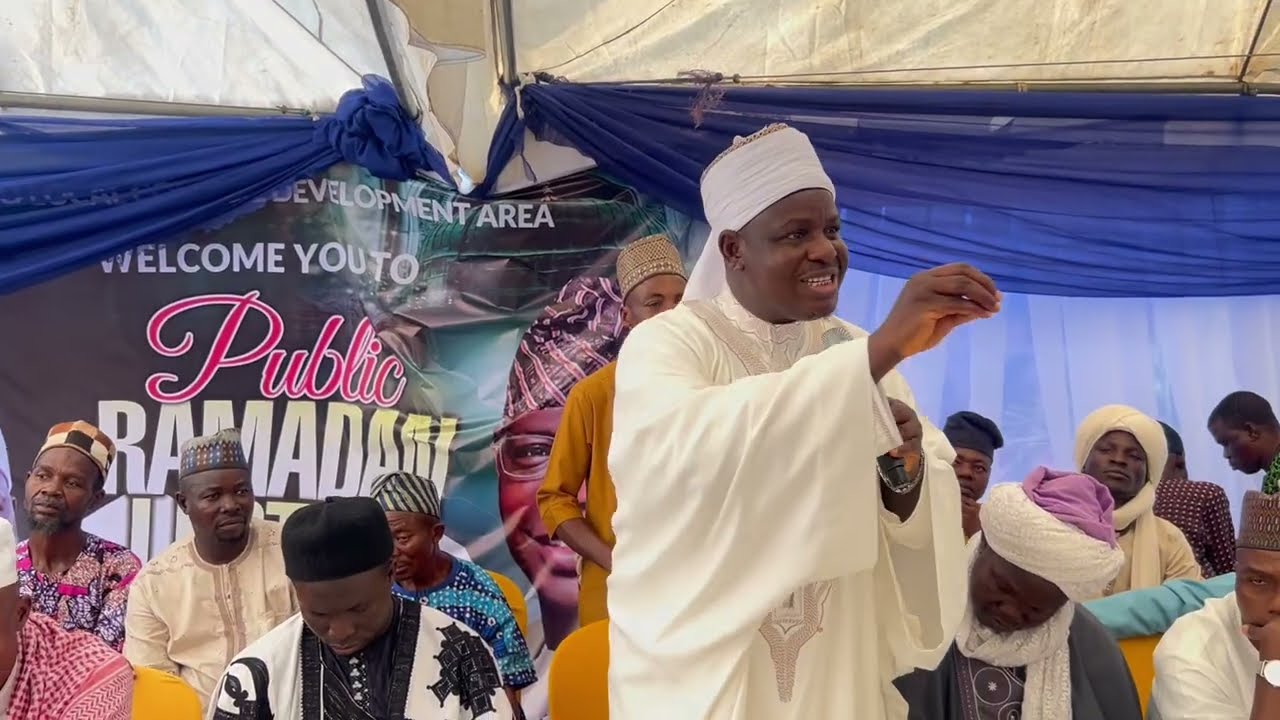 THE PURPOSE OF LIFE LECTURE BY SHEIKH RAHEEM ALLI AT ISOLO LOCAL GOVERNMENT 