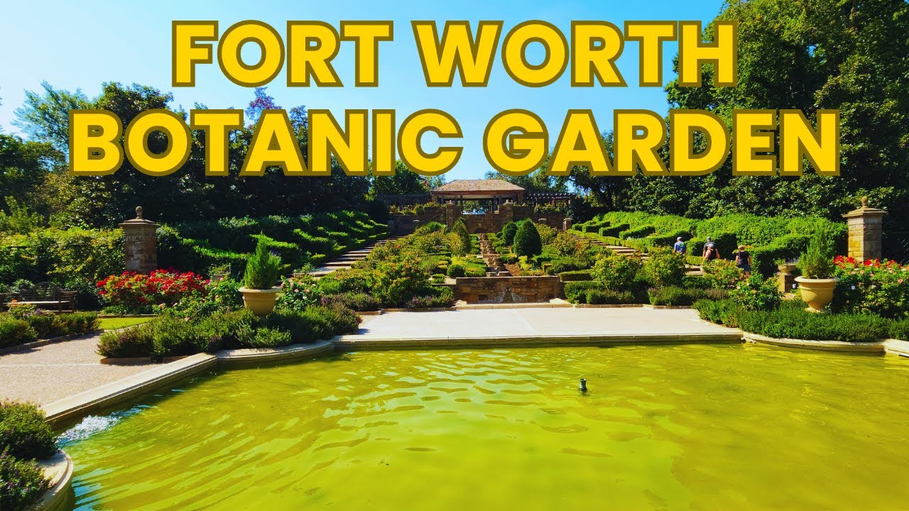 Discover the HIDDEN GEMS of Fort Worth Botanic Garden Texas Full Tour