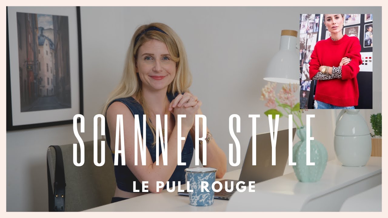 Scanner Style #2 : Le pull rouge