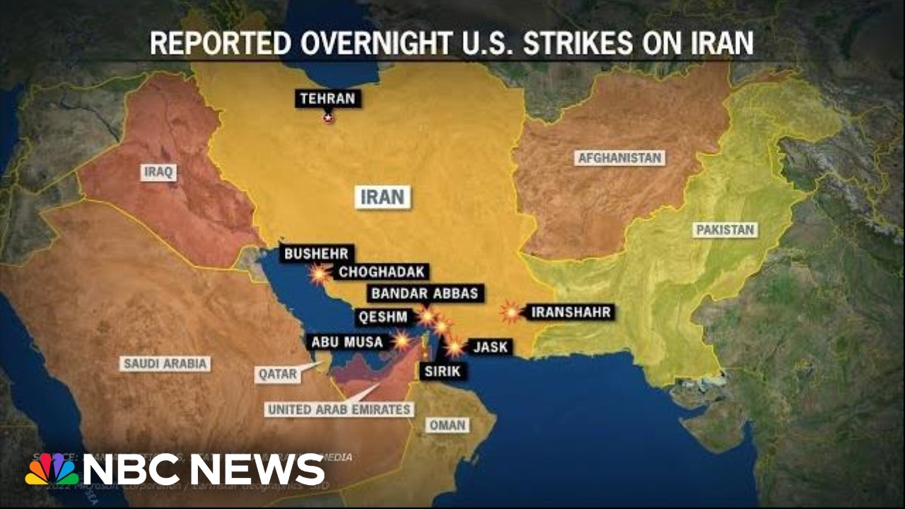 U.S. strikes Iran in major escalation as fears grow of a return to full-scale conflict