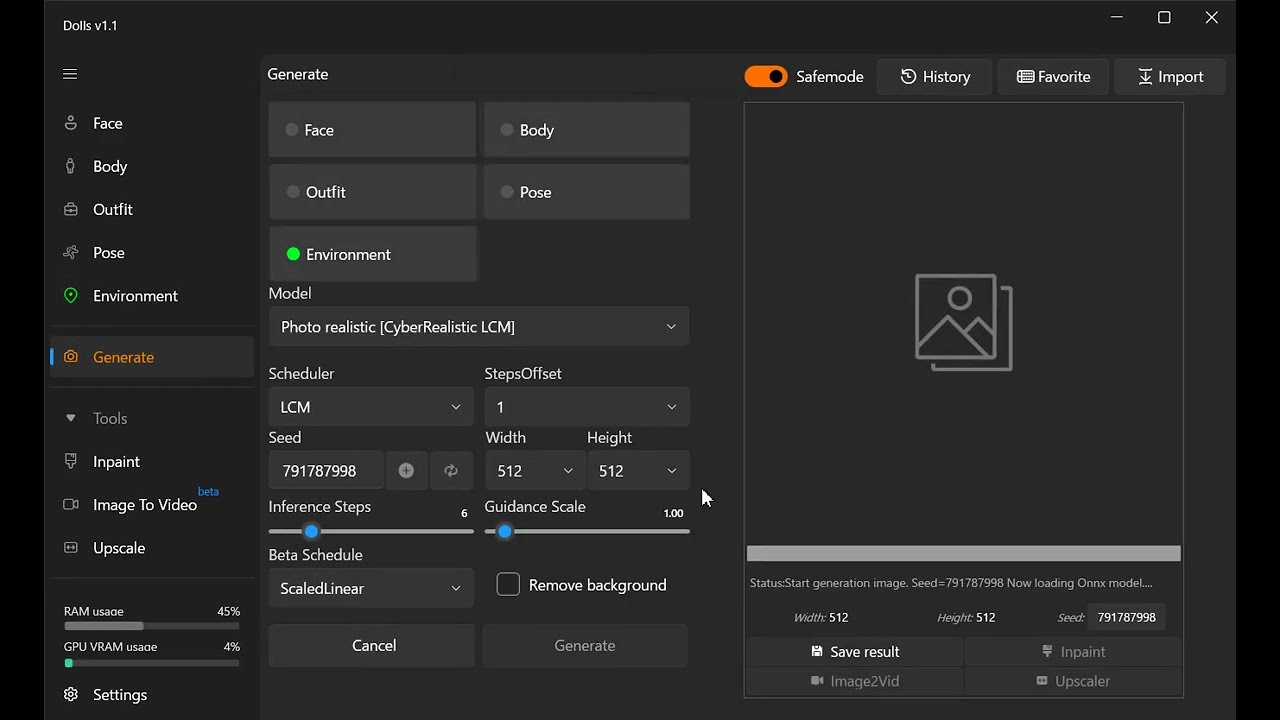 Dolls AI human creator Function   Multilingual prompt