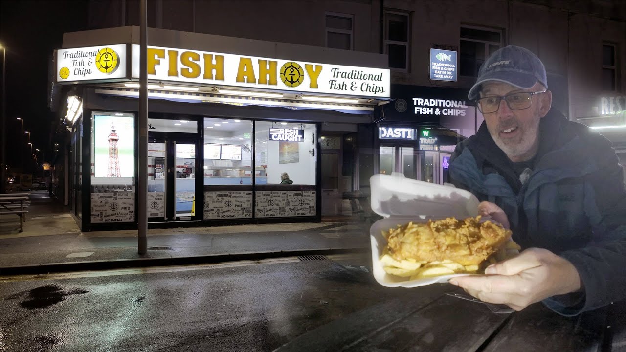 I went to Fish Ahoy Chippy South Shore Blackpool