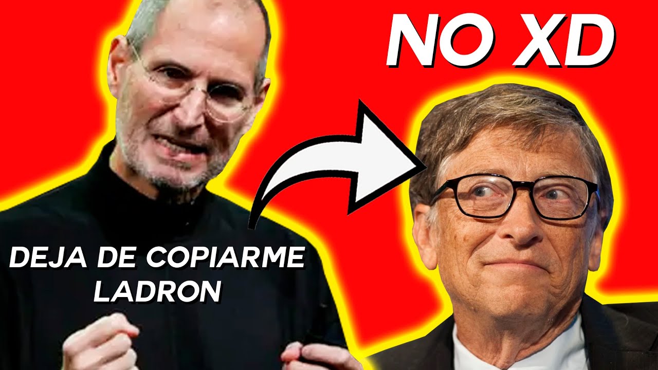 Por Que Steve Jobs ODIABA a Bill Gates con TODAS SUS FUERZAS
