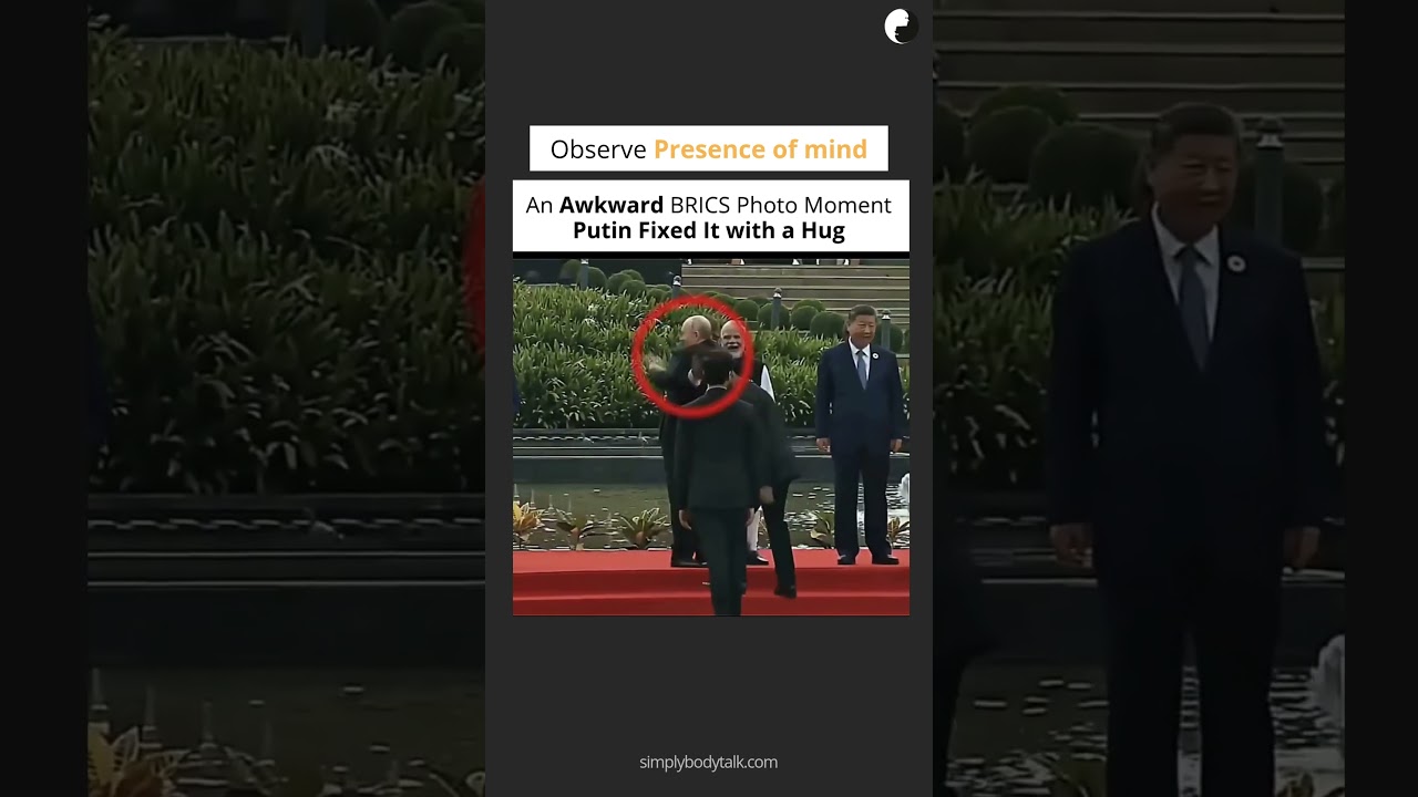 Putin Didn't Know Where to Stand. Watch What He Did Next #brics #vladimirputin #leadershippresence