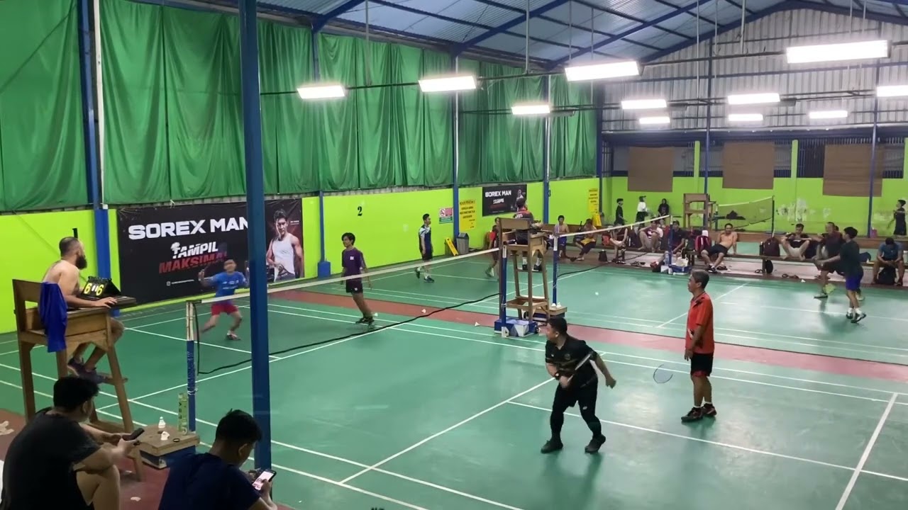 06/12/24 PB Hitam Emas Badminton di Gor Azka Kota Bandar Lampung