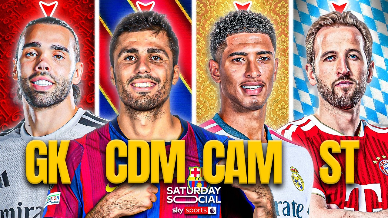 Picking the BEST player in the world in EVERY position! 🔥 | Saturday Social