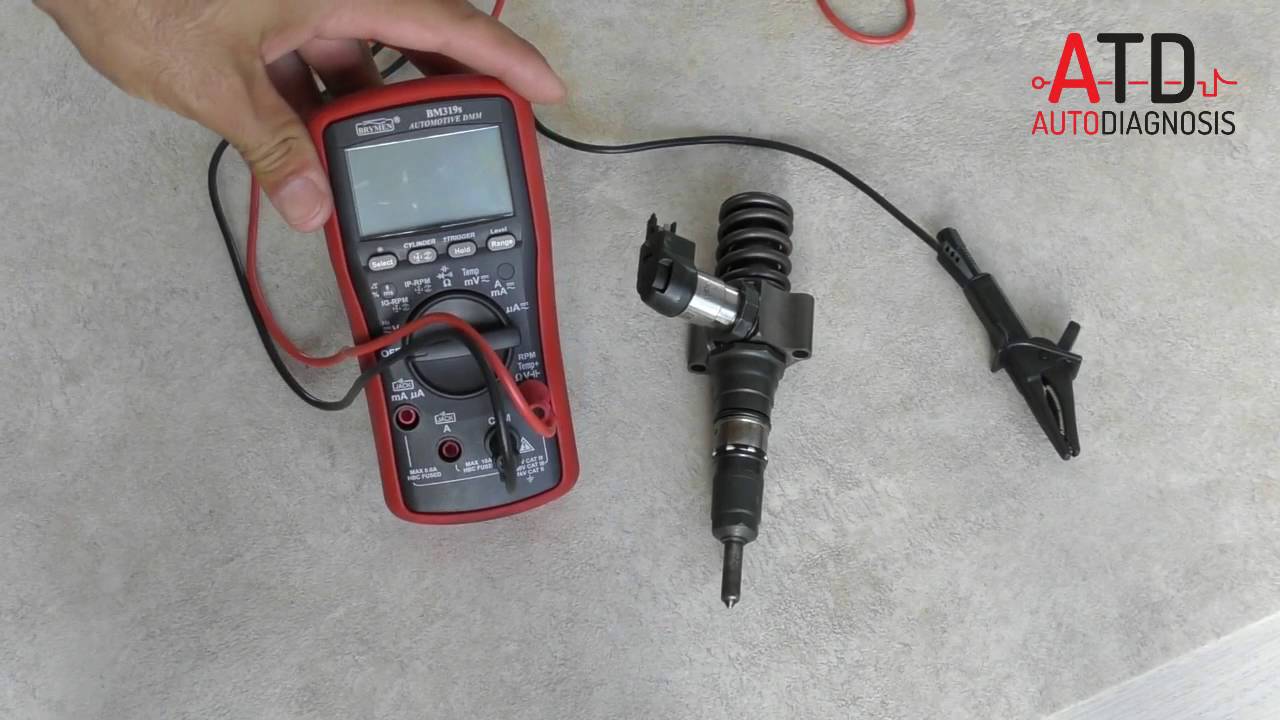 Inyector bomba piezoeléctrico. Fallo VW Passat BKP.