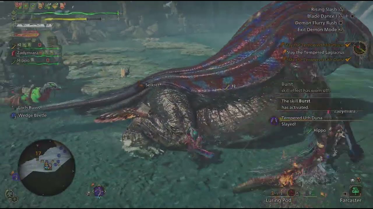 MHWilds Serenade of Scarlet Water Joined Quest