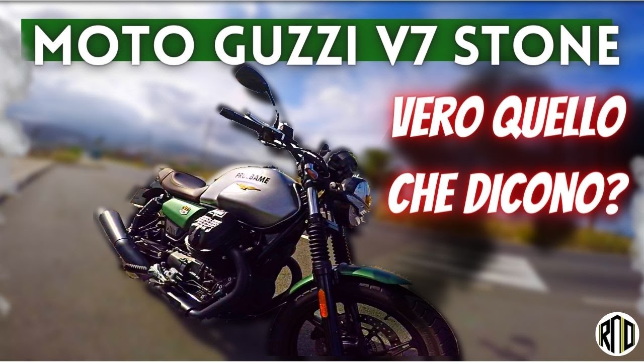 #TEST RIDE MOTO GUZZI V7 STONE