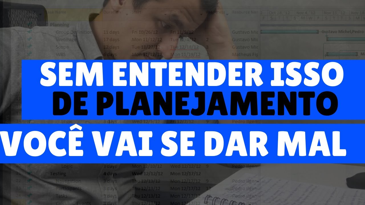 TIPOS DE PLANEJAMENTO | SEM ENTENDER ISSO, VOCÊ VAI SE DAR MAL