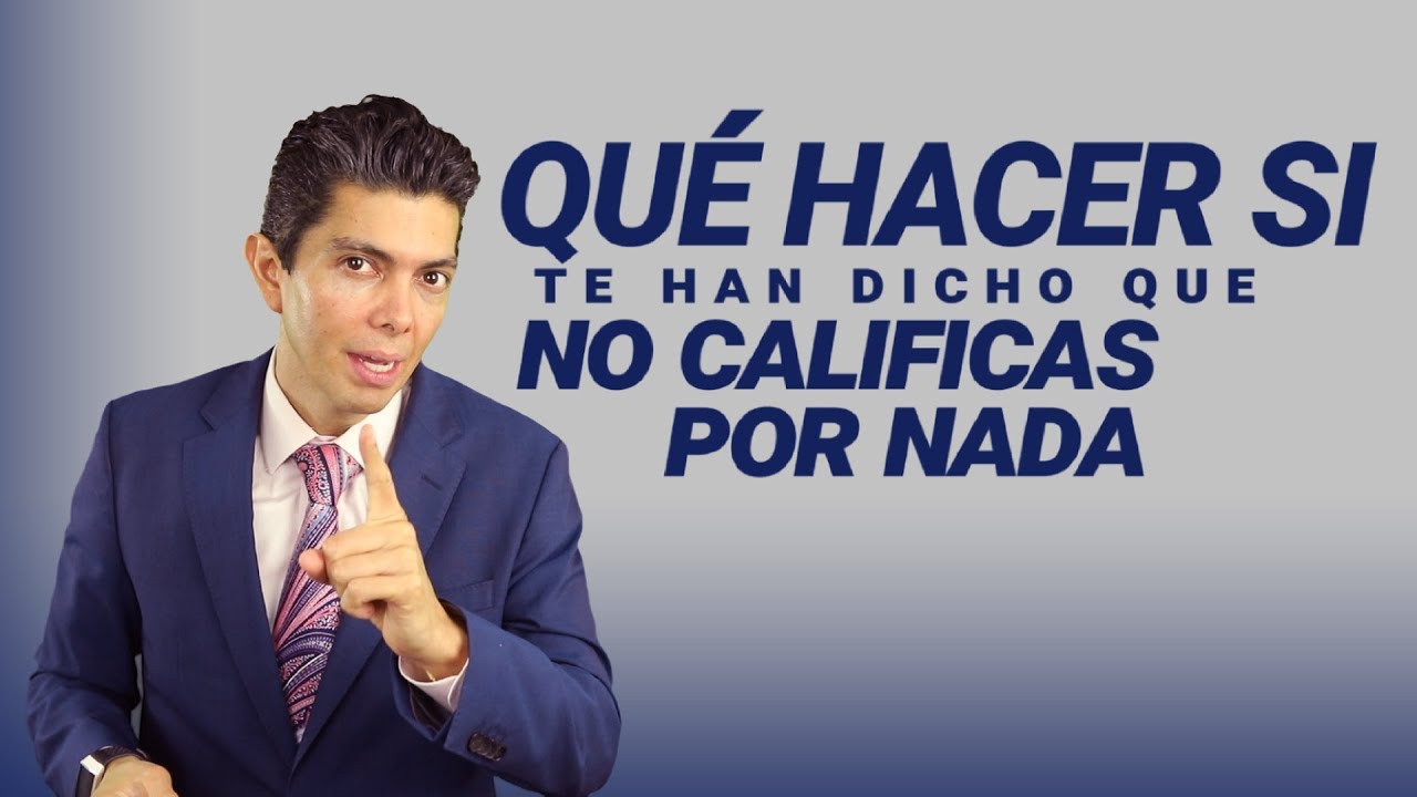 Inmigracion: Qu&eacute; hacer si te han dicho que no calificas por nada