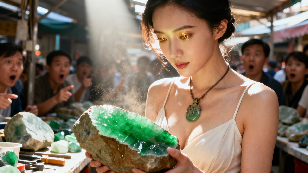 🔔首發新劇🔥 盲女竟靠黃金瞳逆天改命？賭石鑒寶狂賺百億，打臉所有人！🔥