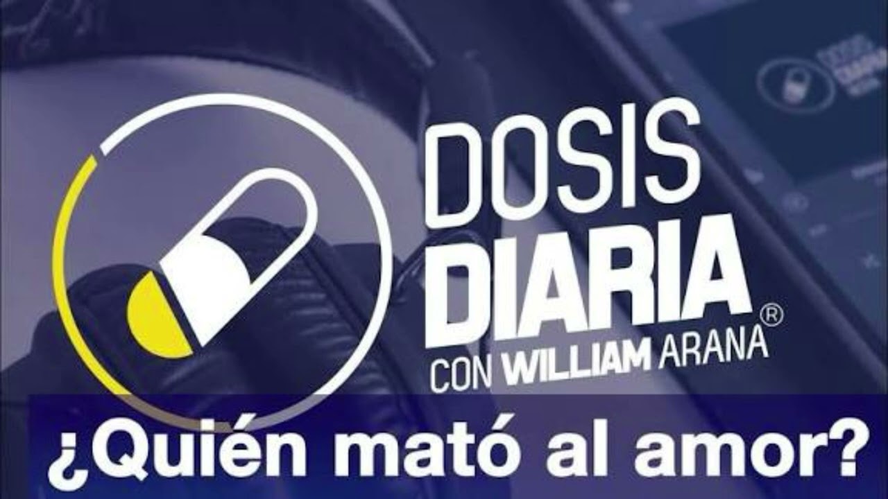 ¿Quién mató al amor? - la dosis diaria de hoy