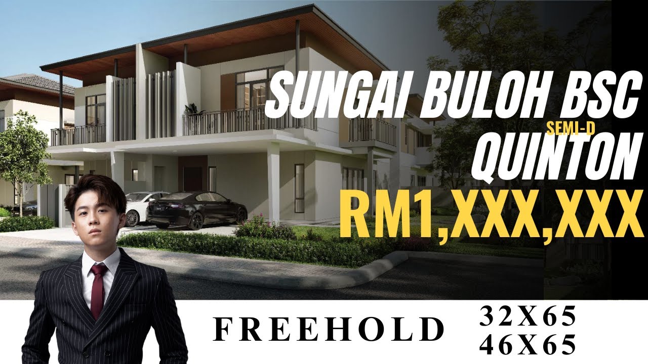 Quinton Residence Double Storey Semi-D @ Sungai Buloh Bandar Seri Coalfields