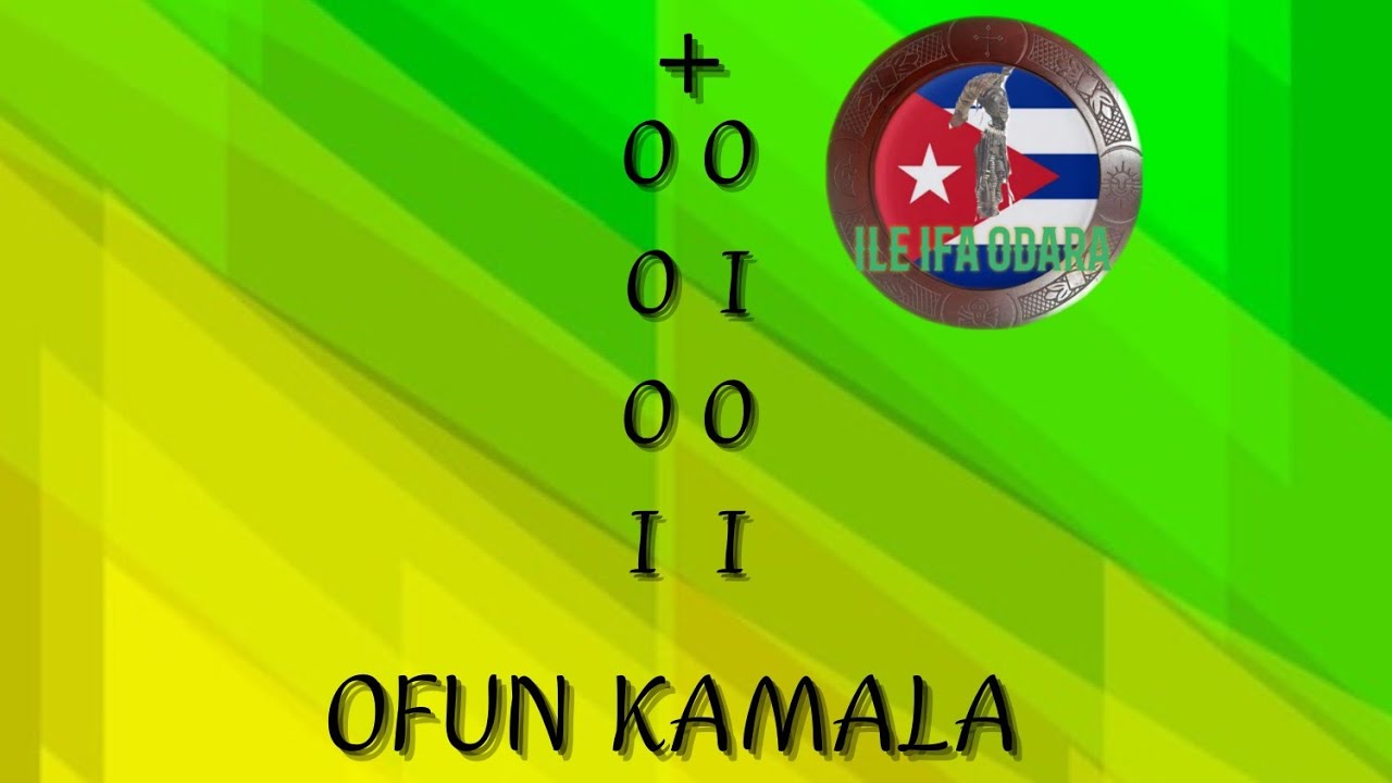 OFUN KAMALA(IKA).EL BUEN HIJO TIENE LA BENDICI&Oacute;N DE LOS PADRES#ifa #oraculodeifa#ofunkamala